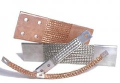 Copper braided wire soft connection